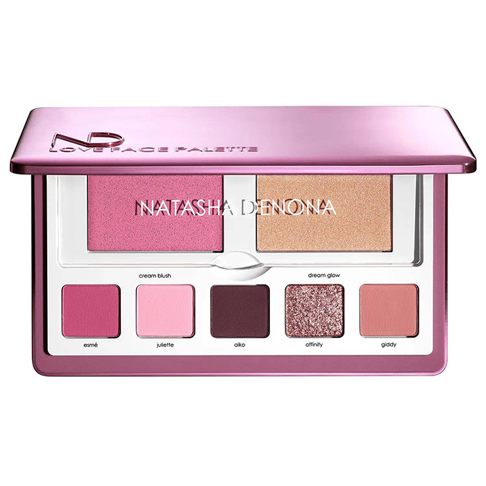Natasha Denona Love Face Eyeshadow & Cheek Essential Palette — палітра для макіяжу, 14.5 г